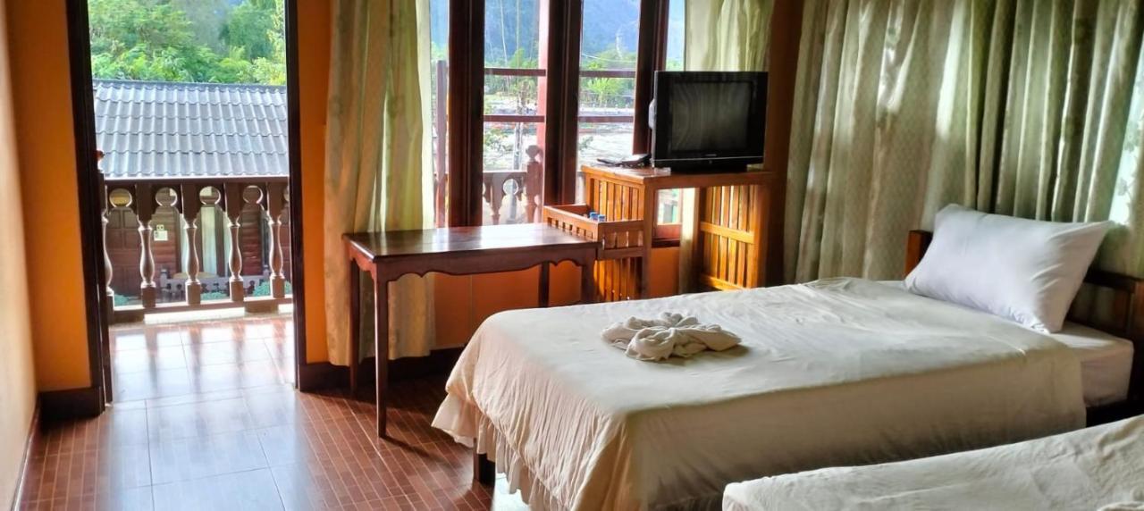 Bungalows Le Jardin Vangvieng 万荣 外观 照片